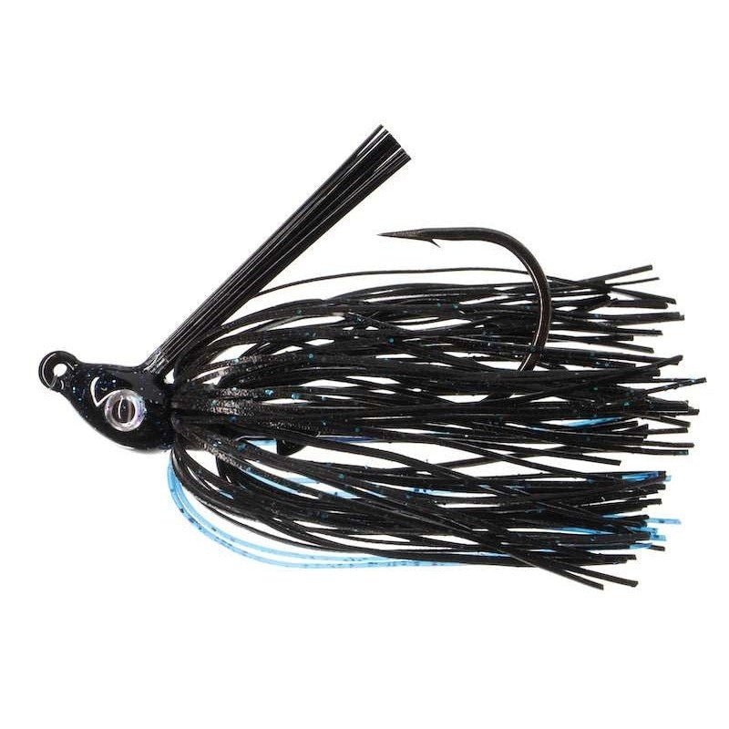 Nichols Lures Saber Swim Jig 3/8 Oz Black/Blue
