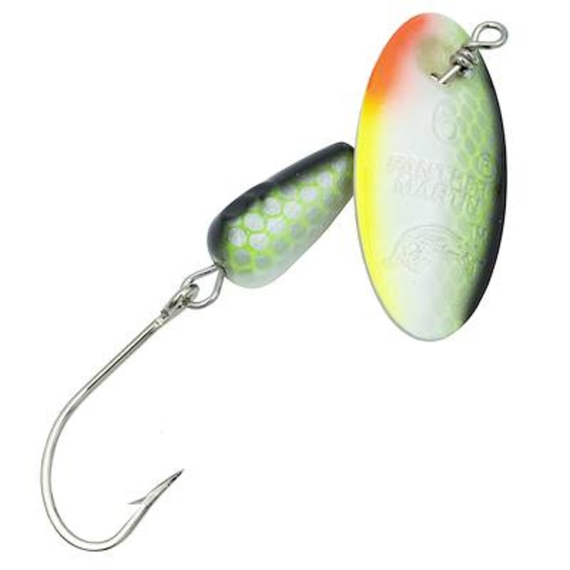 Panther Martin 4 Inline Swivel 1/8 Oz Single Hook Fish Scale Green