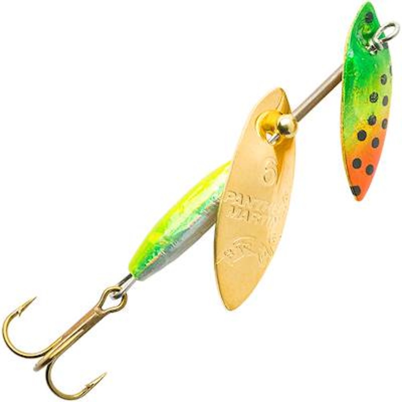 Panther Martin Willow Dual Flash 3/16 Oz Holo FireTiger Gold