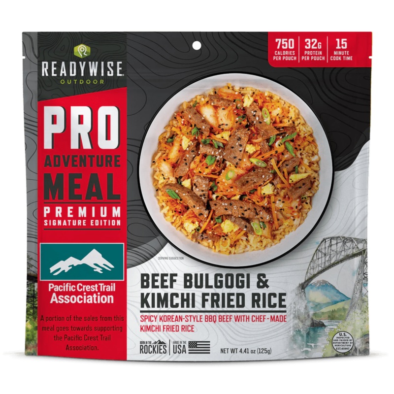 ReadyWise Outdoor Pro Adventure Meal Beef Bulgogi & Kimchi Fried Rice