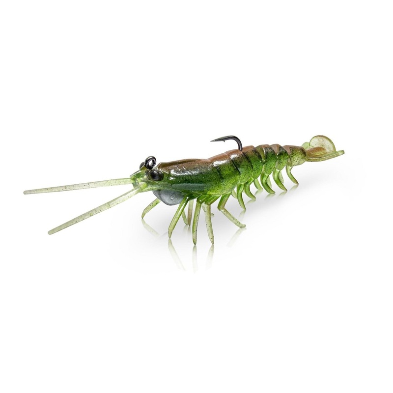 Savage Gear Manic Shrimp RTF 3 1/4 Oz Qty 2 Avocado