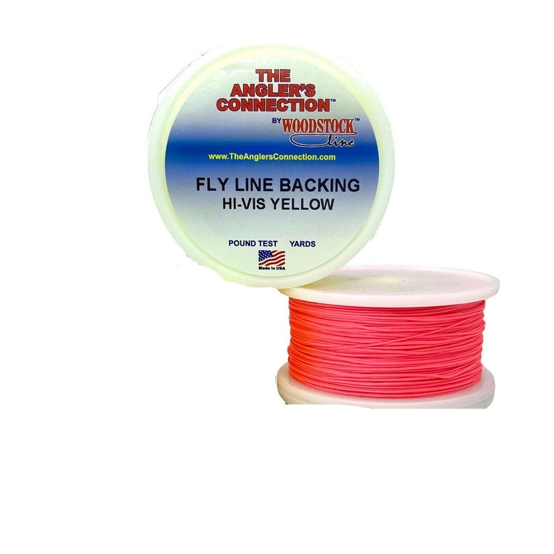 The Anglers Connection Fly Line Backing 100 Yds 30Lb Pink