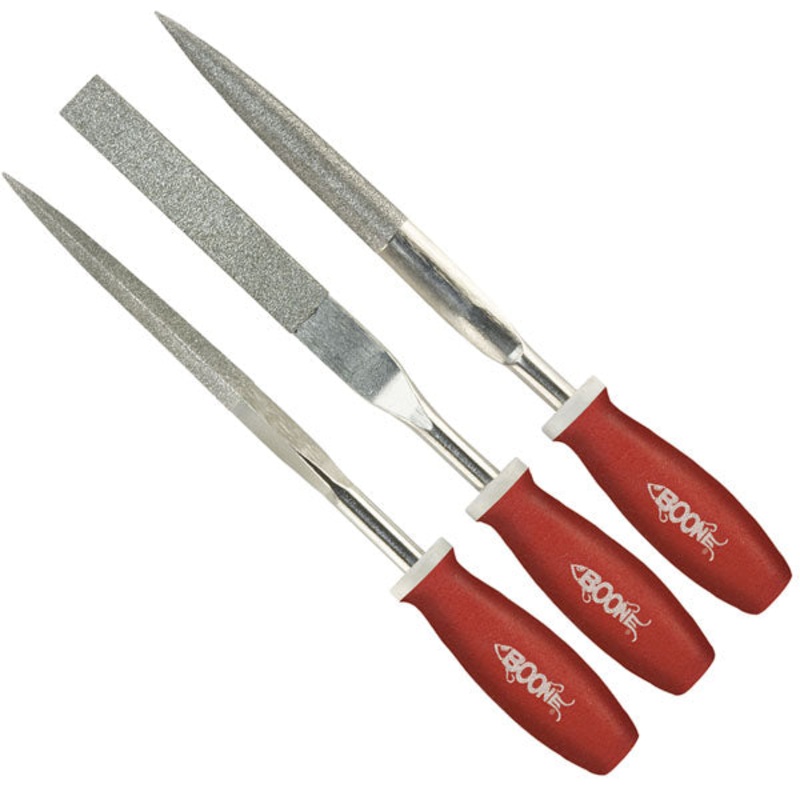 Boone Big Game Diamond Files 3pk
