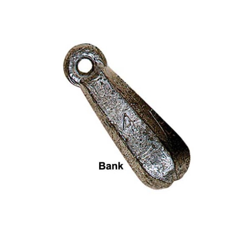 Lead Bank Sinkers|12OZ|1OZ|2OZ|4OZ|6OZ|8OZ