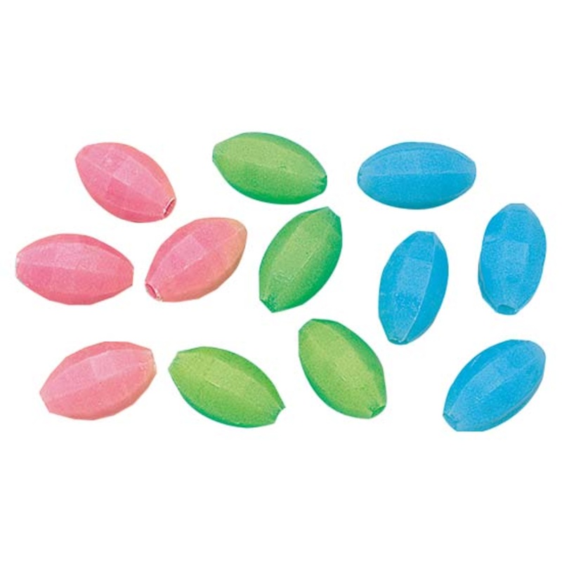 Luminous Glow Beads 20pk|BLUE|GREEN|PINK