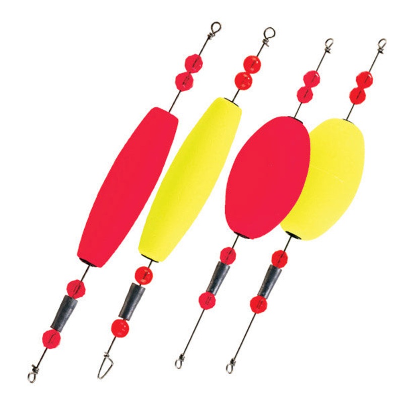 Reddi Rattle Float|RED|YELLOW|CIGAR|OVAL