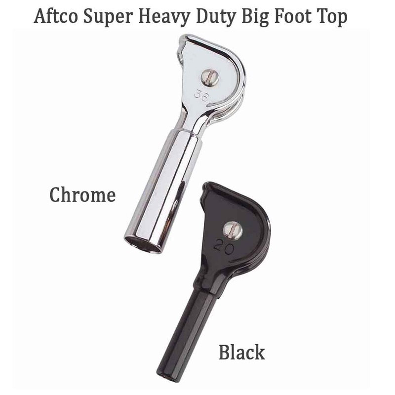 Aftco Stainless Steel Big Foot Tip Top