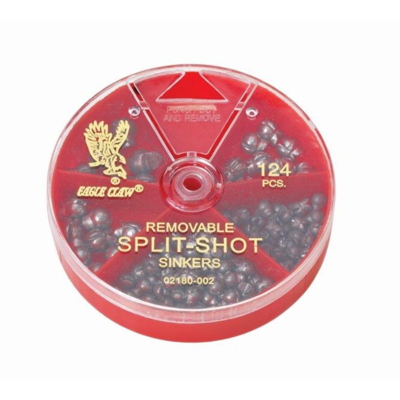 Eagle Claw Assorted Removable Split Shot
