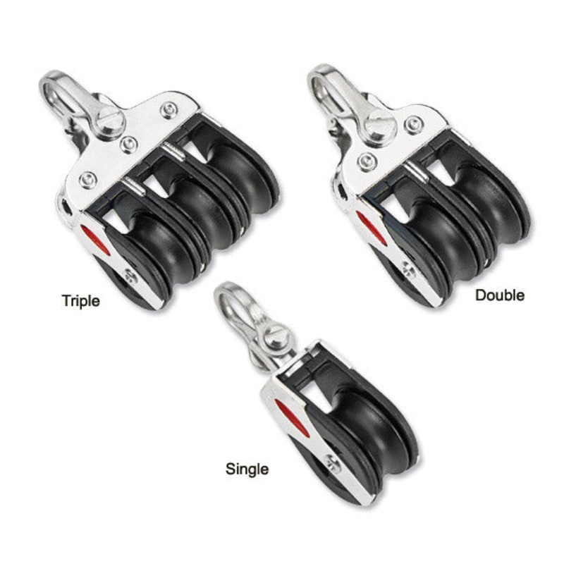 Ronstan Pulleys|DOUBLE|SINGLE|TRIPLE