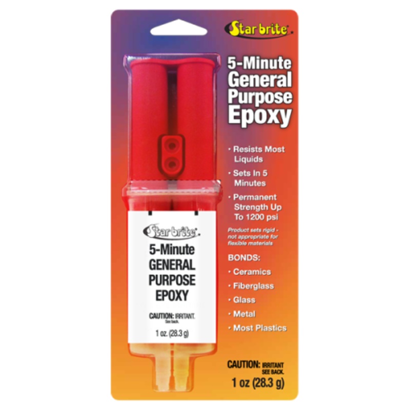 Star Brite Clear Epoxy Syringe