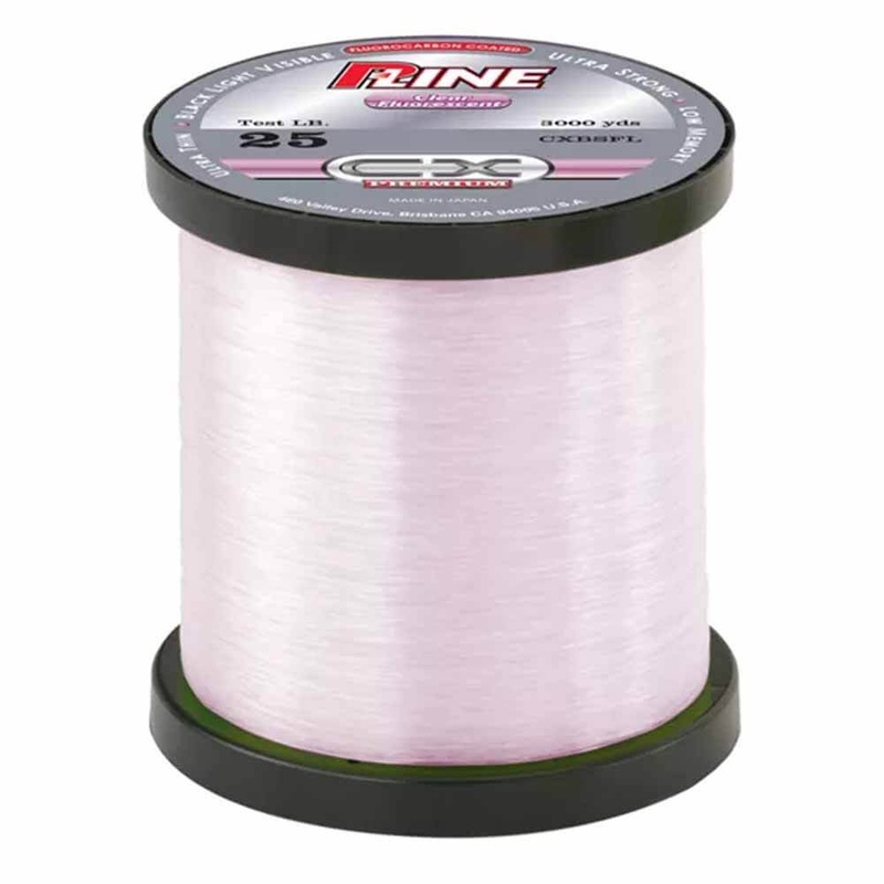 P-Line 300yd Clear Fluorescent CX Premium CXFFL Line
