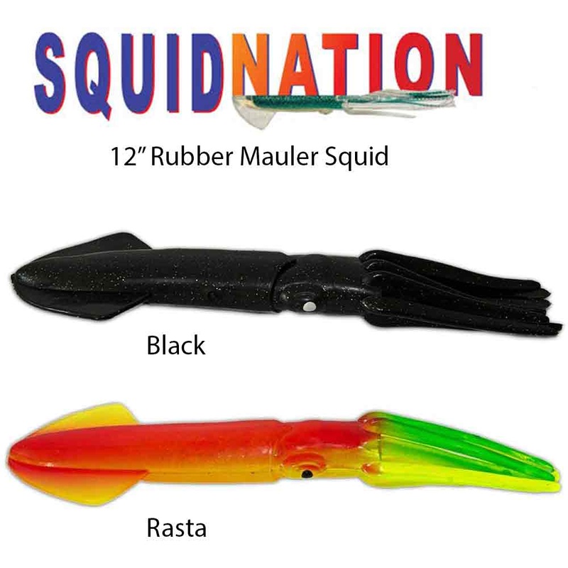 Squidnation 12 Mauler Squids|BLACK|RASTA|KILLER PINK