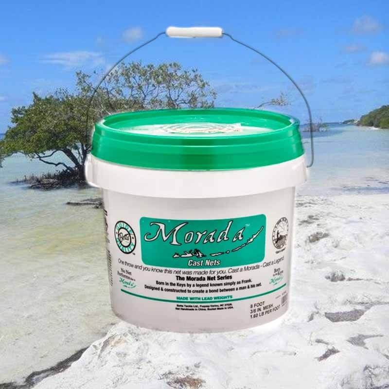 Betts Morada Cast Net 1 10ft Mesh 1.6LB Lead
