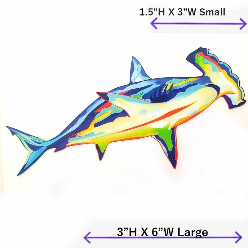 Hammerhead Shark Decal|LARGE|SMALL