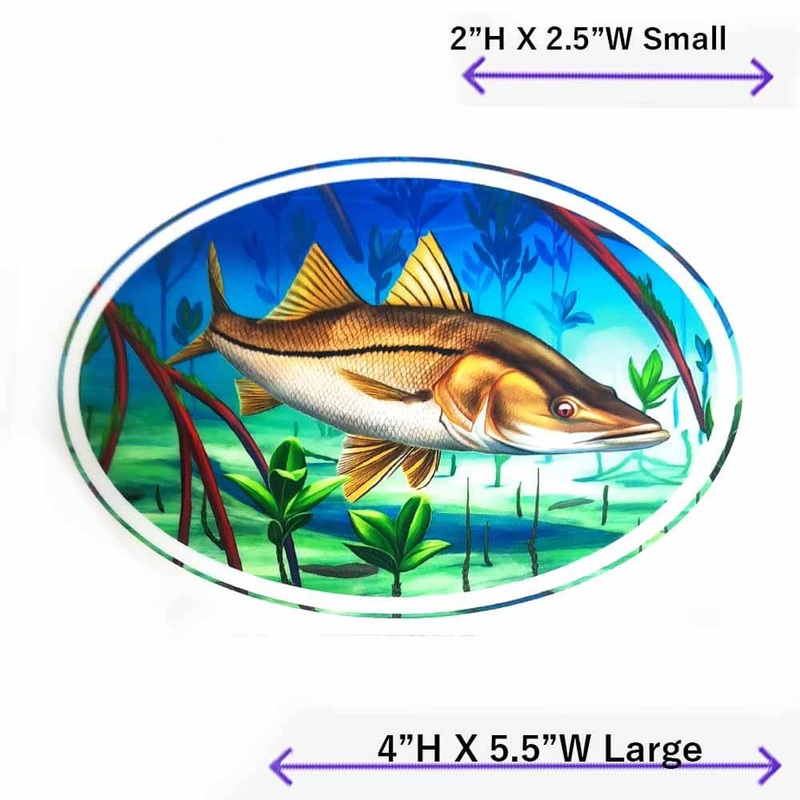 Snook Mangroves Decal|LARGE|SMALL