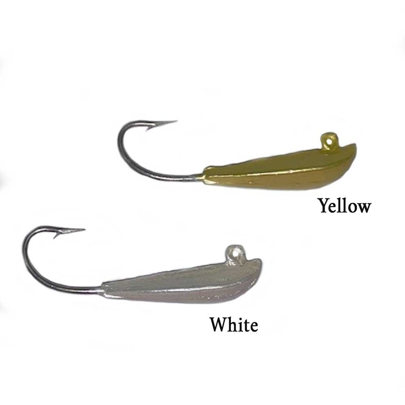 Trollrite Triangular Jig|WHITE|YELLOW