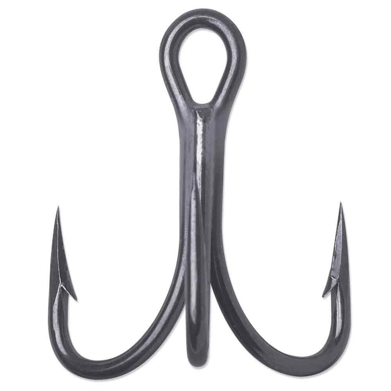 VMC O'Shaughnessy Treble Short 4X Black Nickel Hook 9626BN