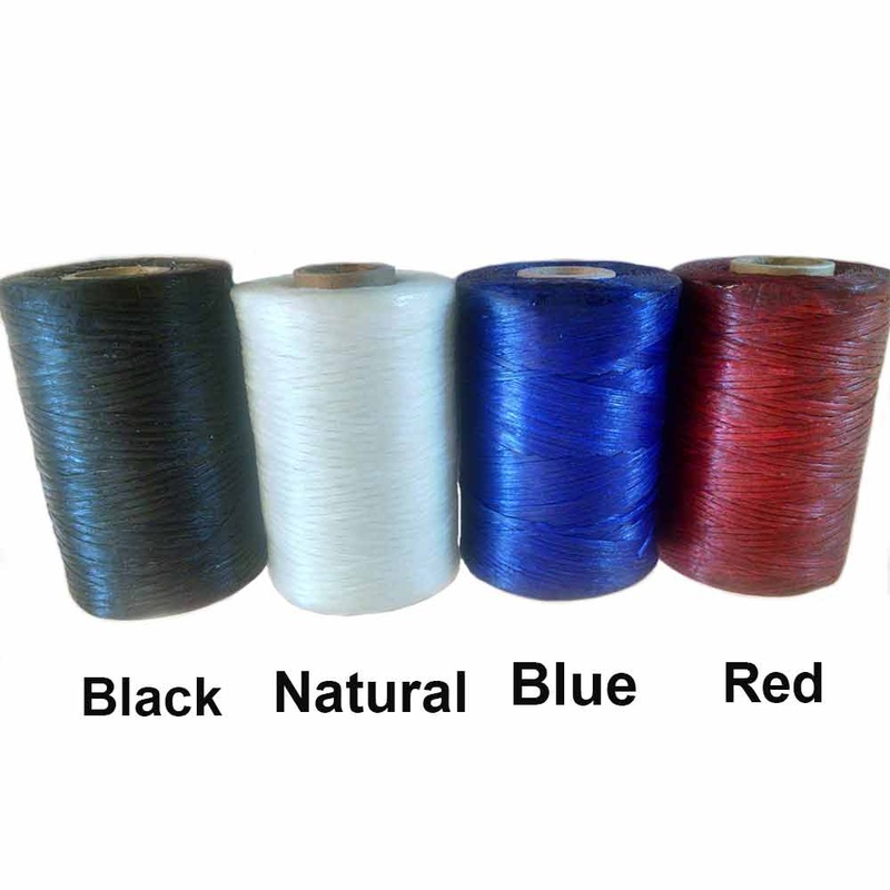 1/2 70Lb Wax Rigging Floss|BLACK|BLUE|NATURAL|RED