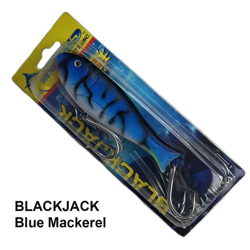 Braid 4 Blue Mackerel Blackjack Lure