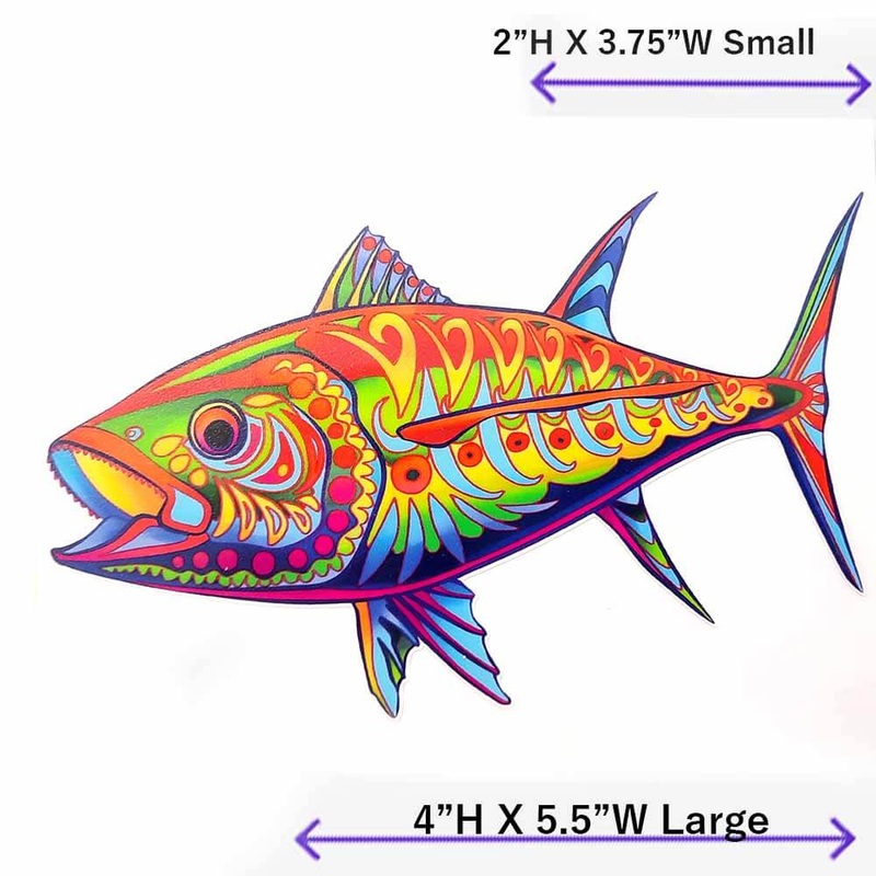 Free Style Tuna Decal|LARGE|SMALL