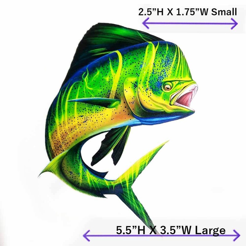 Mahi Decal|LARGE|SMALL
