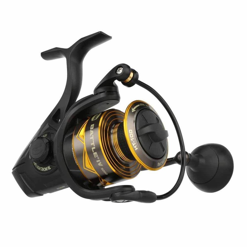 Penn Battle IV Spinning Reel|1000|10000|2000|2500|3000|4000|4000HS|5000|6000|6000HS|8000|8000HS