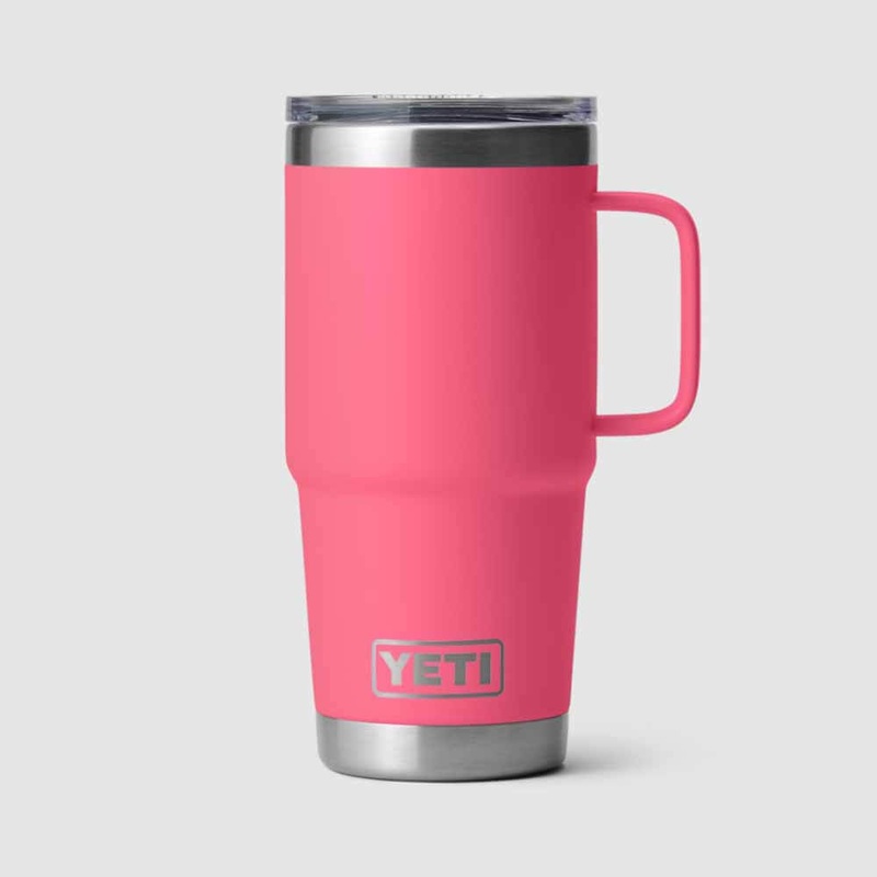 Yeti Rambler 20 oz Travel Mug|TROPICAL PINK|BLACK|NAVY|SEAFOAM|WHITE|WILD VINE RED