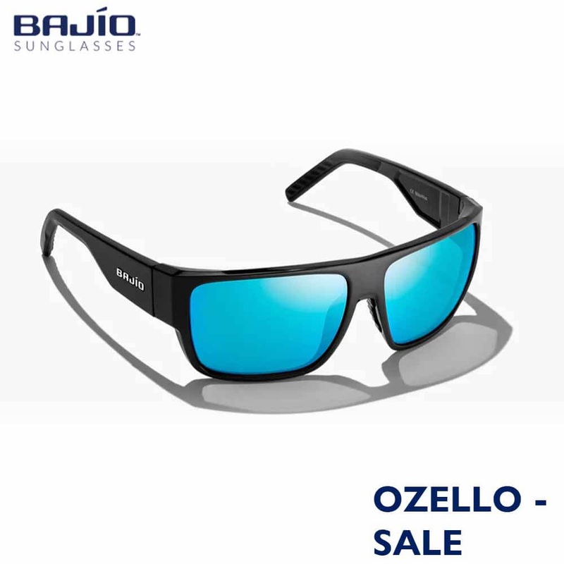 Bajio Ozello Sunglasses|BLACK MATTE/BLUE GLASS