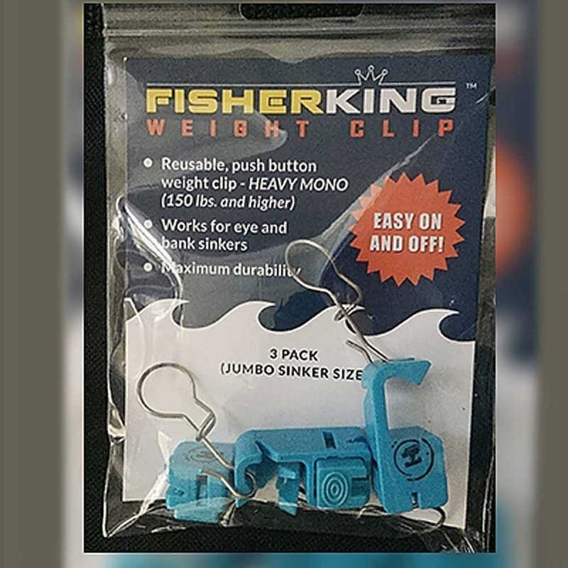 Balloon FIsher King Jumbo Weight Clip 3PK