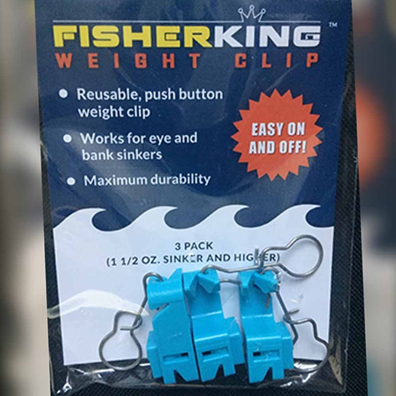 Balloon FIsher King Weight Clip 3PK