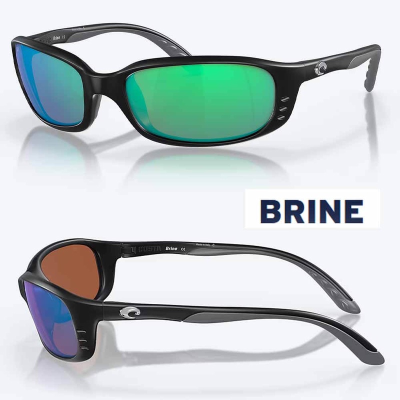 Costa Brine Black Frame Sunglasses