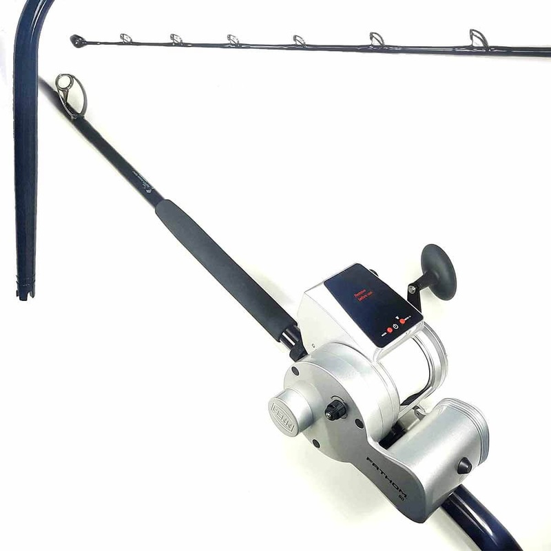 Penn Fathom 80 Electric Reel And Capt. Harry's Sword 50 Rod Deep Drop Combo
