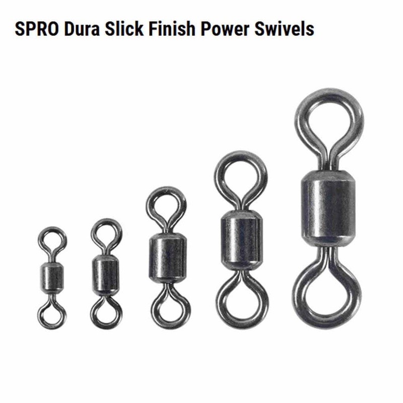 Spro Dura Slick Power Swivels|10|2|4|6|8