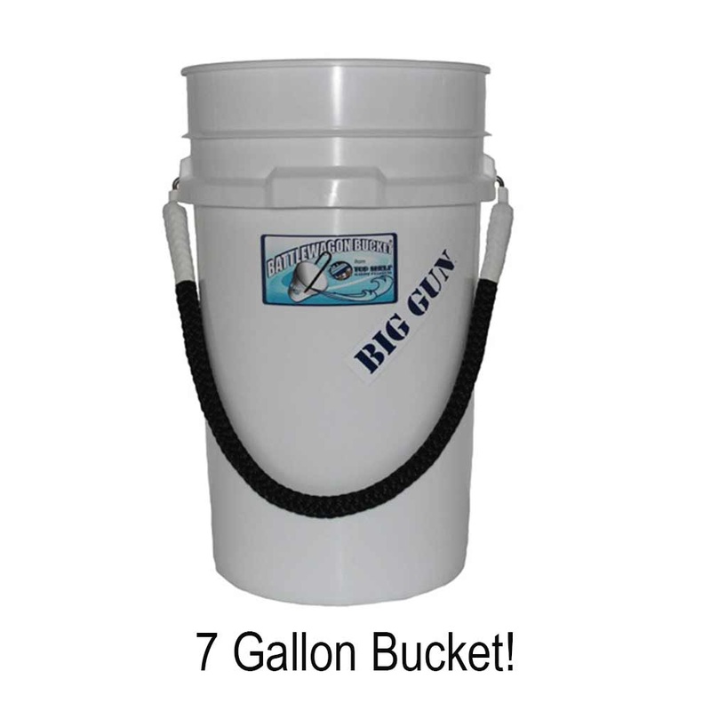 Top Shelf Marine 7 Gallon Big Gun Rope Handle Bucket