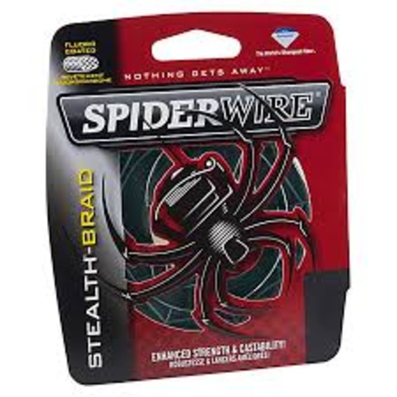 Spiderwire - Stealth Braid|8 LB|10 LB|15 LB|20 LB|30 LB|50 LB|MOSS GREEN|YELLOW