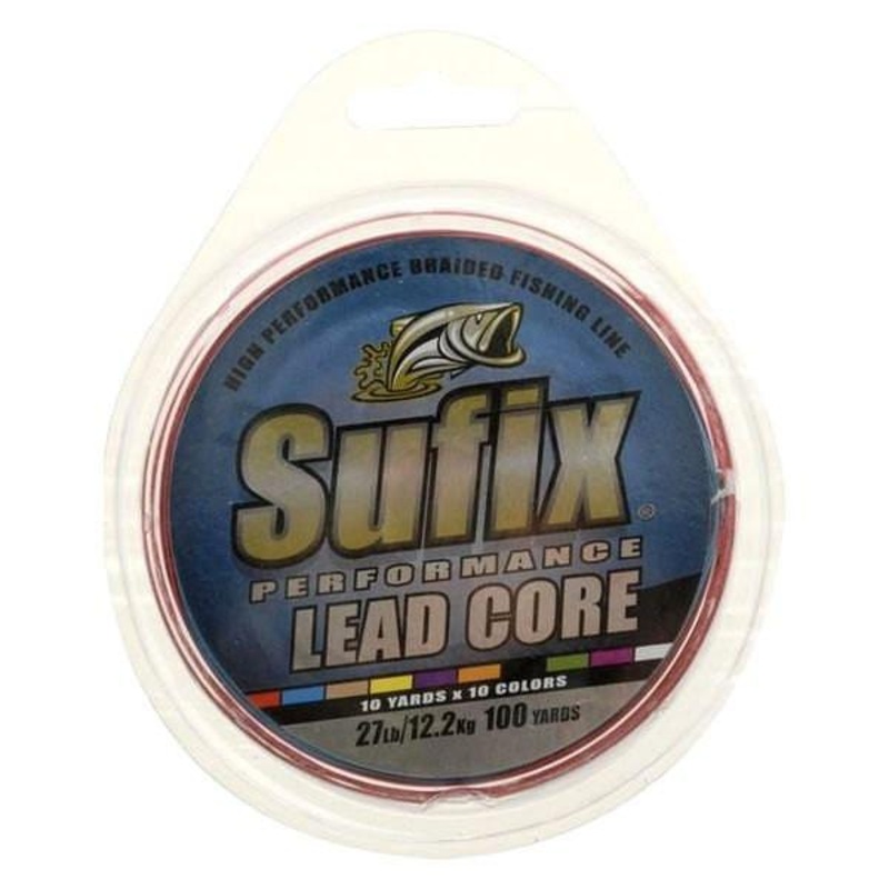SUFIX - PERFORMANCE LEAD CORE|15 LB|18 lb|27 LB|12lb|36 LB|100 YARDS