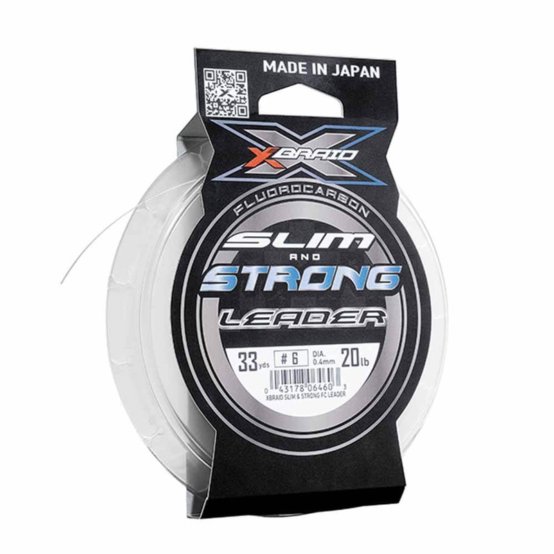 XBRAID Slim and Strong Fluorocarbon Leader