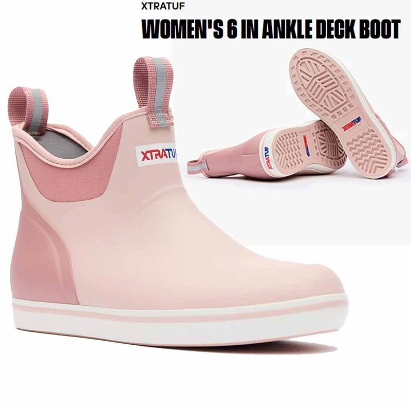 Xtratuf Pink 6 Ankle Deck Boots