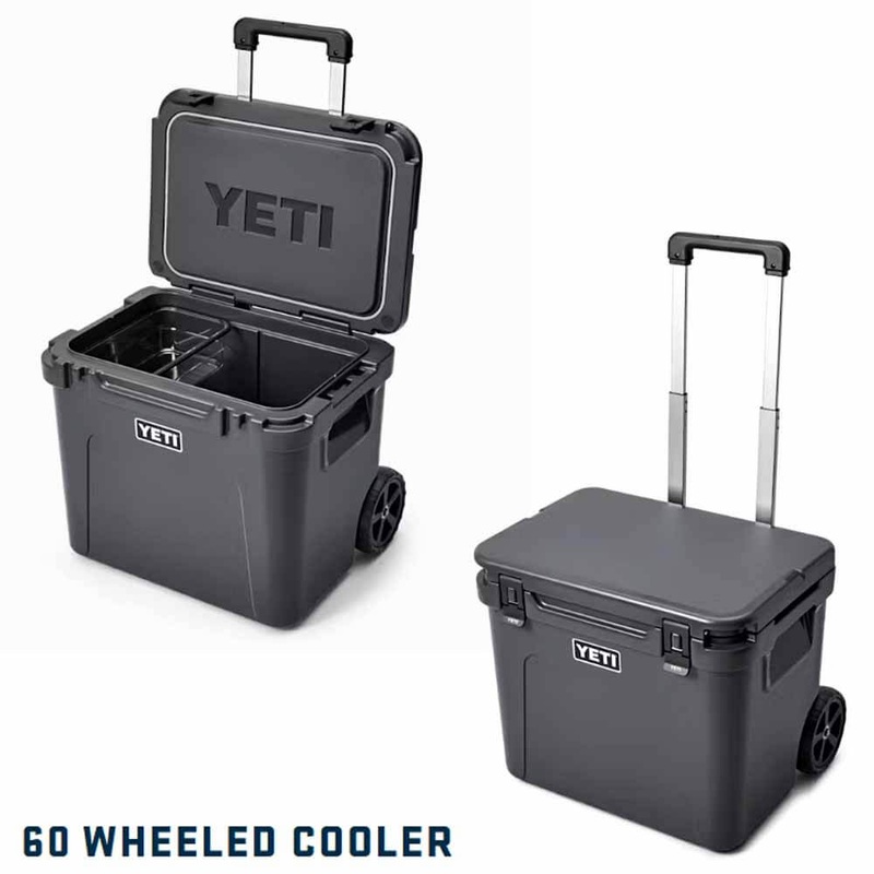 Yeti Roadie 60 Hard Cooler|CHARCOAL|NAVY|WHITE