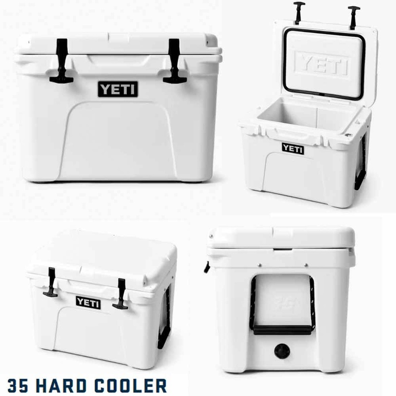 Yeti Tundra 35 Hard Cooler|BIG WAVE BLUE|WHITE