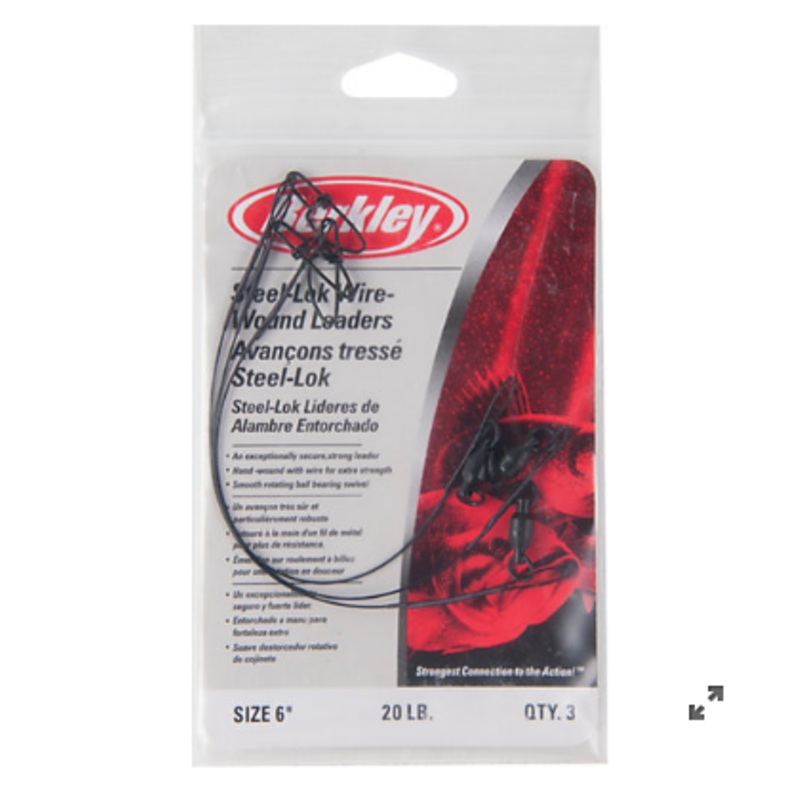 BERKELY - BALL BEARING WIRE WOUND LEADERS