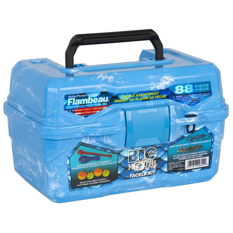 Big Mouth Tackle Box Kit - Pearl Blue Swirl