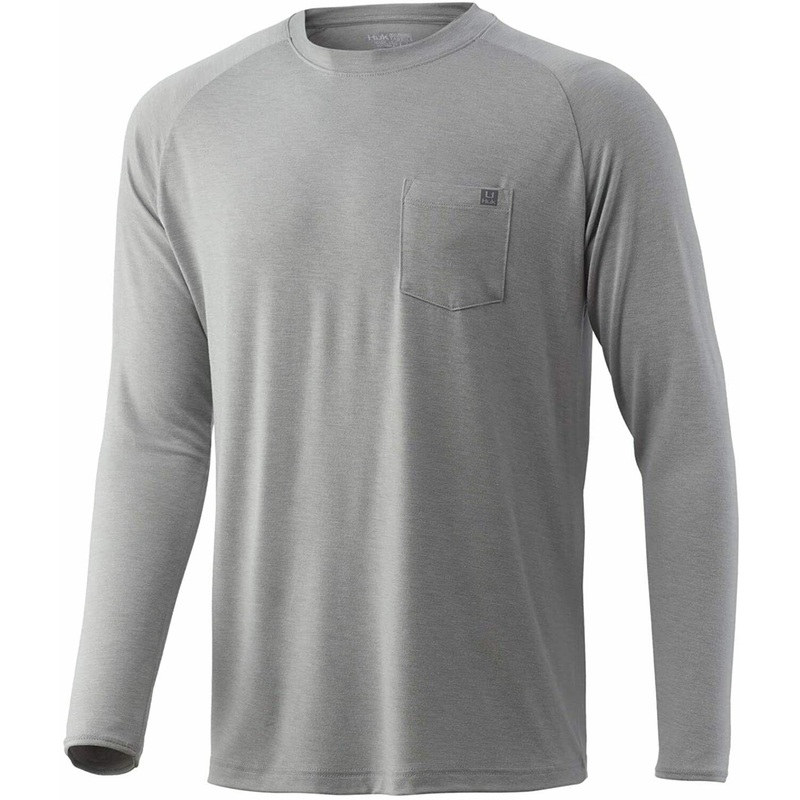 HUK WAYPOINT HOODIE|S|M|L|XL|XXL|XXXL|1200292-040-Gray