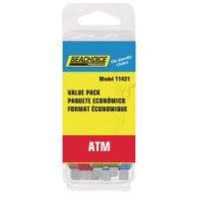 SEACHOICE ATC FUSE VALUE PACK 5X5 25PC