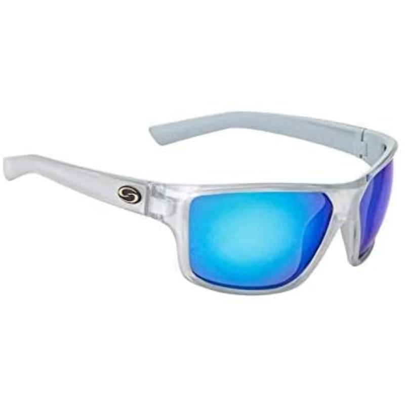 STRIKE KING CRYSTAL/WHITE BLUE MIRROR SUNGLASSES