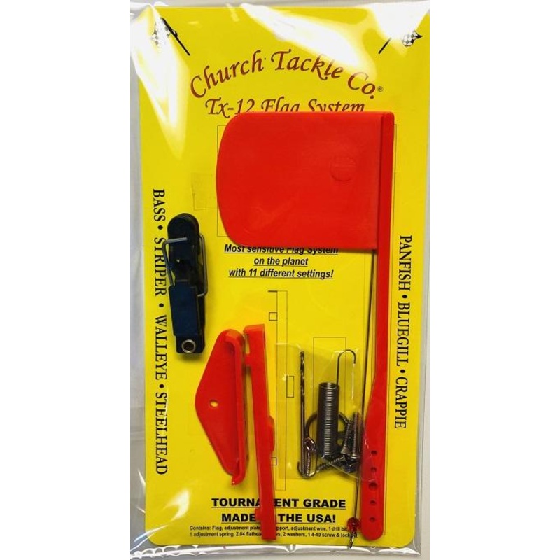 CHURCH TACKLE CO. TX-12 FLAG SYSTEM