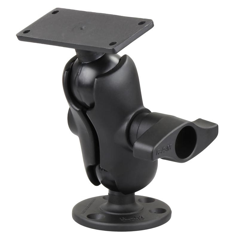 HUMMINBIRD - RAM UNIT MOUNT 2x4x1.5Ball BALL