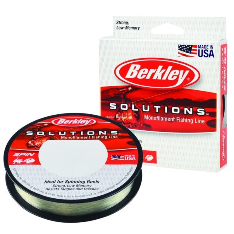 BERKLEY - SOLUTIONS MONO|8 LBS.|10 LBS.|6LBS|12 LBS|GREEN MIST