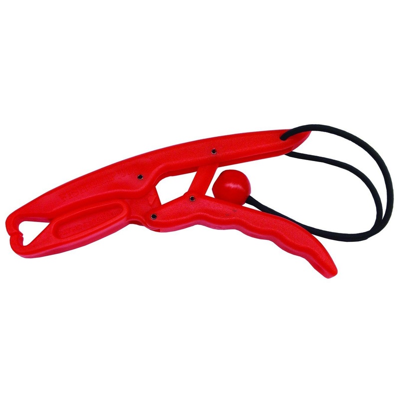 MEDIUM FISH GRIPS - PLASTIC RED OR BLUE