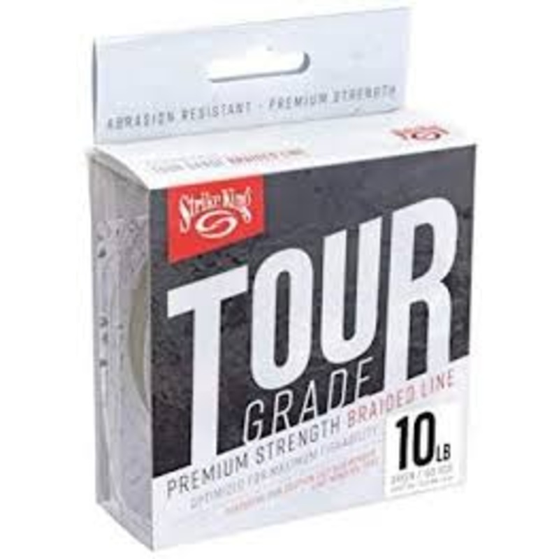 STRIKE KING TOUR GRADE PREMIUM STRENGTH BRAIDED LINE   150 YDS
